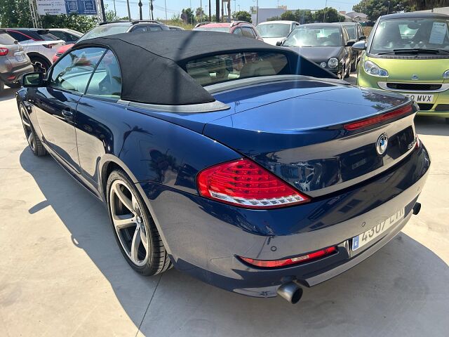 BMW 635D 3.0 CONVERTIBLE AUTO SPANISH RHD IN SPAIN 112000 MILES SUPERB 2008